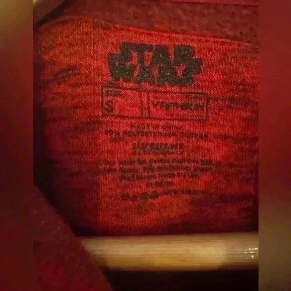 Vintage Star Wars XL Unisex Hooded Sweatshirt Rainbow Design Size Small - Picture 5 of 6